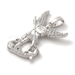 Латунные микро проложить кубического циркония подвески&nbsp;KK-S391-13P-01