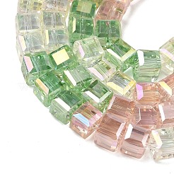 Гальванизируйте прозрачное стекло бисер нитей&nbsp;EGLA-K015-14B