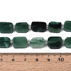 Бусины из натурального фуксита&nbsp;G-C098-A34-01