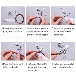 Наконечники шнура из нержавеющей стали марки 304&nbsp;STAS-E020-7