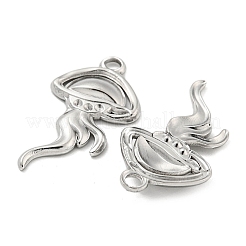 Подвеска из нержавеющей стали 304 со стразами&nbsp;STAS-K253-10P