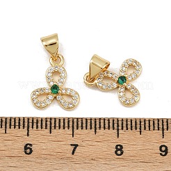 Латунные микро проложить кубического циркония подвески&nbsp;KK-C132-04G