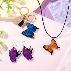 2шт 2 стиля силиконовые Молды для подвесок своими руками&nbsp;DIY-TA0011-26