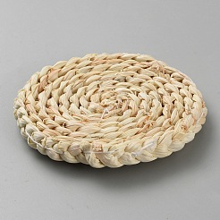 Держатели для горячих горшков из кукурузного ротанга&nbsp;AJEW-TAC0038-16