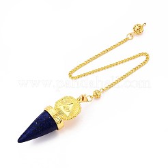 Маятники для биолокации из натуральных и синтетических драгоценных камней&nbsp;G-T142-40