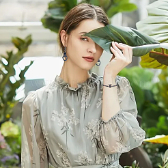 2 прядь немагнитных синтетических гематитовых бусин&nbsp;G-NB0005-01B