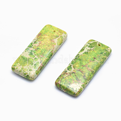 Натуральный регалит / имперская яшма / морские отложения яшма большие кулоны&nbsp;X-G-P140-01