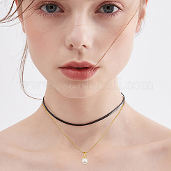 2 шт. 2 цвета 925 подвески из стерлингового серебра с кубическим цирконием&nbsp;STER-HS0001-13