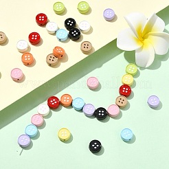 40шт 10 цвета сплава эмалевые бусины&nbsp;FIND-CJ0004-68