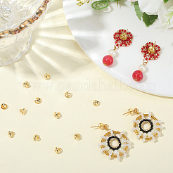 30 шт. Латунные гайки для ушей&nbsp;KK-BBC0019-92G