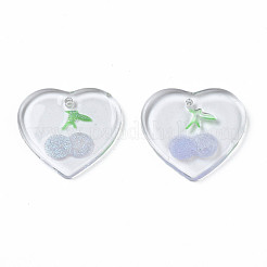 Прозрачные смоляные подвески&nbsp;RESI-N030-002D