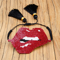 Браслеты из бисера и стеклянных бусин в стиле бохо для женщин&nbsp;EW8497-2