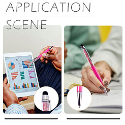 5шт пластиковая шариковая ручка&nbsp;AJEW-BT0001-14D