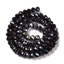 Запекание гальванических нитей стеклянных бусин&nbsp;DGLA-A039-J10mm-B20