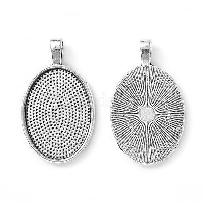 Сеттинги для кулона(кабошонов)&nbsp;PALLOY-E436-88AS-1