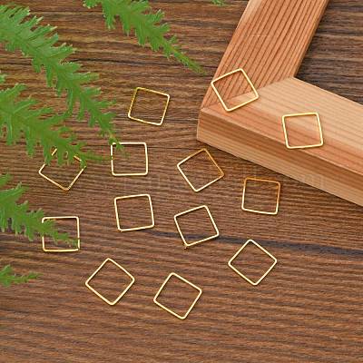 Квадрат латунь связывая кольца&nbsp;EC03010mm-G-1