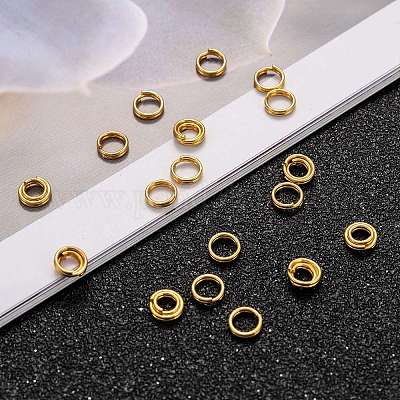 Железные разрезные кольца&nbsp;JRD5MM-01G-NF-1