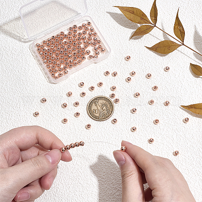 Латунные бусины&nbsp;KK-PH0012-56RG-03-1