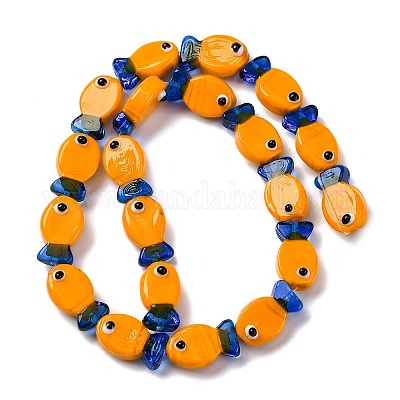 Бусины лэмпворк &nbsp;LAMP-R003-01B-1