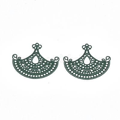 Филигранные соединительные звенья из нержавеющей стали 430&nbsp;LS-X-STAS-T042-05B-1