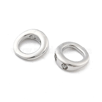 Латунные кольца-шармы-соединители&nbsp;LS-KK-M306-04P-1