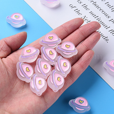 Прозрачные акриловые бусины&nbsp;MACR-S374-02B-07-1