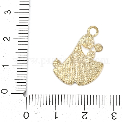 Эмали сплава с стразами подвески&nbsp;FIND-Z070-07G-04-1