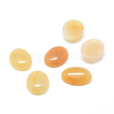 Драгоценный камень кабошонов из нефрита природного топаза&nbsp;G-T020-13x18mm-19-1