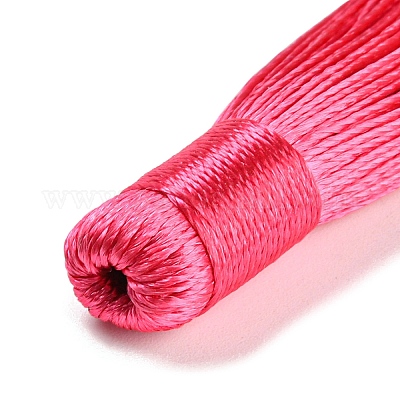 Нейлон кисточки большие украшения кулон&nbsp;HJEW-G010-B14-1