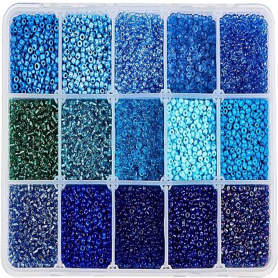 12/0 стакан бисер&nbsp;SEED-NB0001-12B-2mm-1