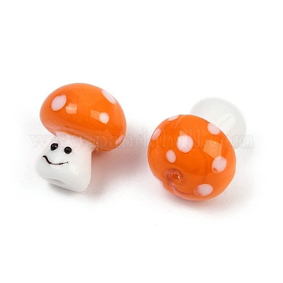 Бусины лэмпворк &nbsp;LAMP-B028-06G-1