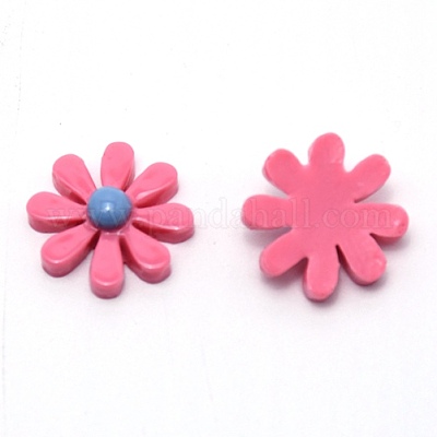 Кабошоны из смолы&nbsp;CRES-WH0005-01G-1