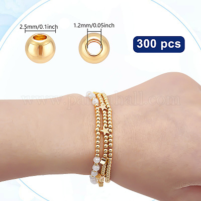 Латунные бусины&nbsp;KK-PH0002-20B-WH-1