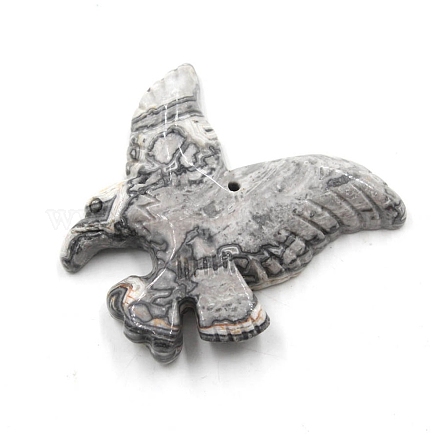 Резные подвески из натурального камня&nbsp;PW-WG41647-16-1