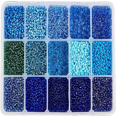 12/0 стакан бисер&nbsp;SEED-NB0001-12B-2mm-1