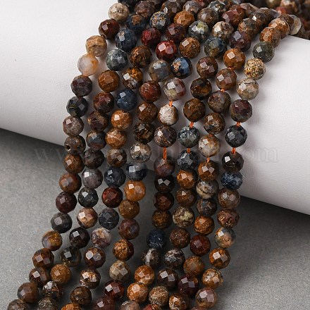 Натуральные пиеттеритные бусины&nbsp;G-G792-37C-1