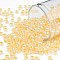 TOHO Round Seed Beads, Japanese Seed Beads, (903) Ceylon Custard, 8/0, 3mm, Hole: 1mm, about 1110pcs/50g
