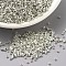 MIYUKI Delica Beads, Cylinder, Japanese Seed Beads, 11/0, Metallic Colours, (DB0035) Galvanized Silver, 1.3x1.6mm, Hole: 0.8mm, about 100000pcs/500g