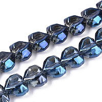 Гальванизируйте прозрачное стекло бисер нитей&nbsp;EGLA-B012-AB19