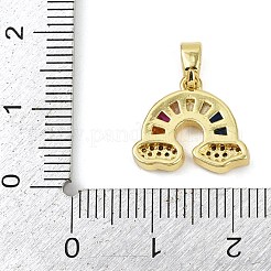 Латунные микро проложить кубического циркония подвески&nbsp;KK-L231-02G