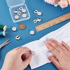 5 пара латунных запонок&nbsp;BUTT-FG0001-57P