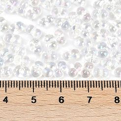 Прозрачный цвет радуги стеклянный бисер&nbsp;X1-SEED-K010-02
