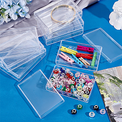 Пластиковые бисера контейнеры с крышкой&nbsp;CON-WH0086-202