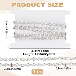 1 шт. цепочки со стразами&nbsp;DIY-BC0016-03