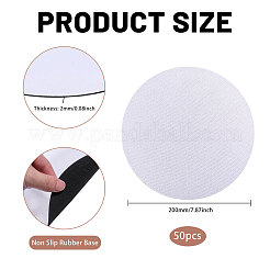 Силикон с тканевым ковриком для мыши&nbsp;AJEW-WH0270-890