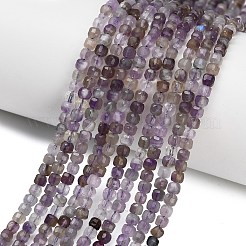 Природный аметист нитей бисера&nbsp;G-C262-C08-3mm