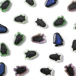 20шт 5 цвета стеклянные бусины&nbsp;GLAA-FS0002-52