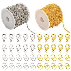 Наборы для самостоятельного изготовления цепей из железного кабеля&nbsp;DIY-YW0010-23G