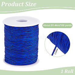 1 рулон 100 ярда круглой нейлоновой плетеной нити&nbsp;NWIR-PH0002-22E