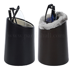 2 шт. 2 цвета искусственная кожа подставка для очков стойка для дисплея&nbsp;ODIS-CN0001-05